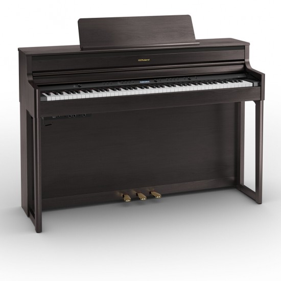 Roland HP704-DR Digital Upright Piano - Dark Rosewood Roland HP704-DR Digital Upright Piano - Dark Rosewood