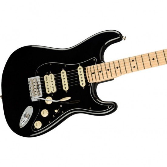 Fender 0114922306 American Performer Stratocaster Electric Guitar HSS MN Black 