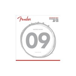 Fender 0730350403 - 350L Stainless Steel Ball End Electric Guitar Strings - Light 9-42