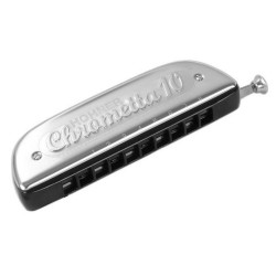 Hohner M25301 Chrometta 10 Chromatic Harmonica Key C