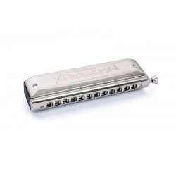 Hohner M754301X Xpression 12-Hole Chromatic Harmonica - Key of C