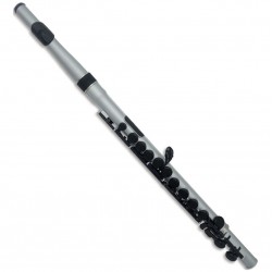 Nuvo N235SFSB Student Flute - Silver/Black