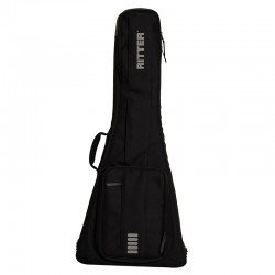 Ritter RGA5VSBK Guitar Bag Arosa For Fling V Guitar Sea Ground - Black    