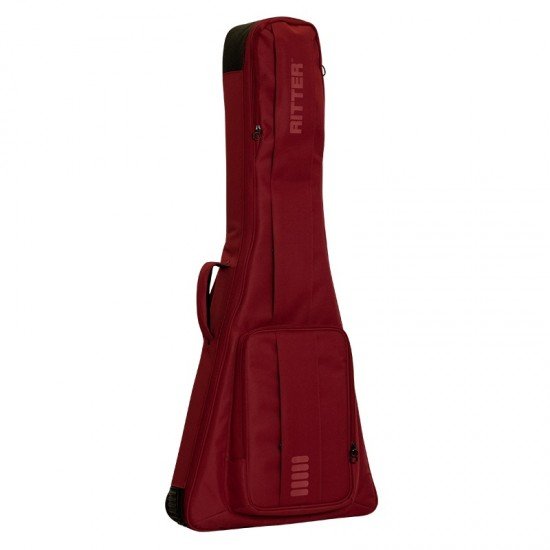 Ritter RGA5VSRD Guitar Bag Arosa For Flying V Guitar - Red Ritter RGA5VSRD Guitar Bag Arosa For Flying V Guitar - Red