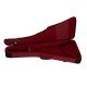 Ritter RGA5VSRD Guitar Bag Arosa For Flying V Guitar - Red Ritter RGA5VSRD Guitar Bag Arosa For Flying V Guitar - Red