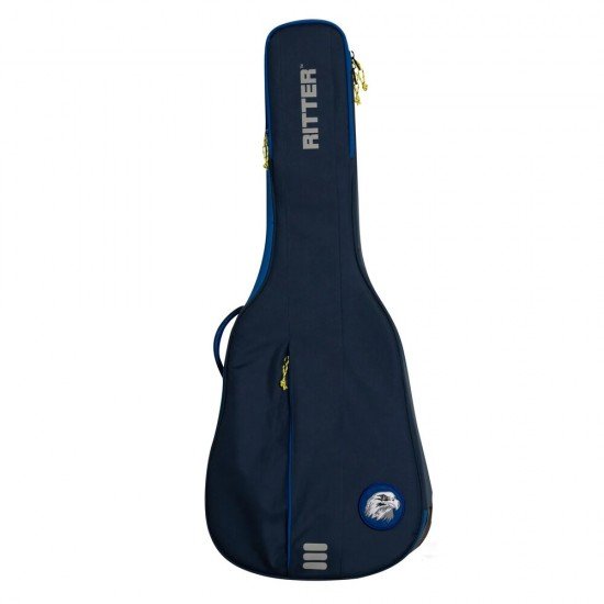  Ritter RGC3DABL Carouge Dreadnought Acoustic Guitar Bag - Atlantic Blue 