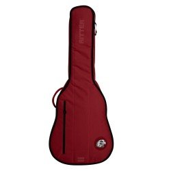 Ritter RGD2DSRD Davos Dreadnought Acoustic Guitar Bag - Spicy Red