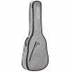 Ritter Performance RGP2DSRW Acoustic Dreadnought Guitar Bag -  Silver Grey/Red/White   
