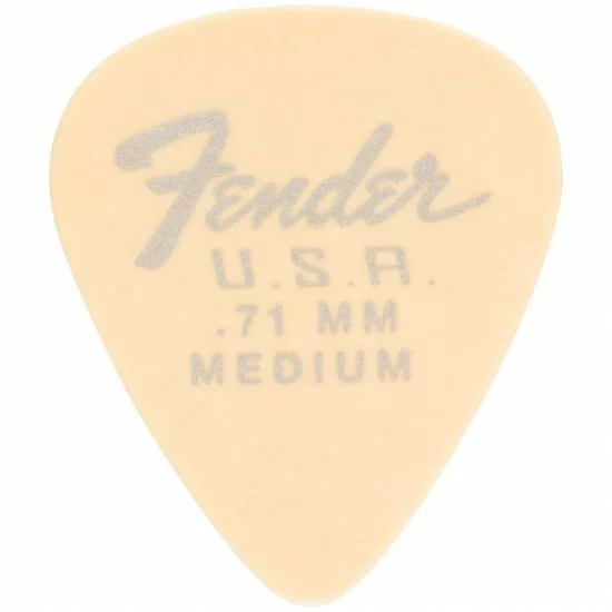 Fender Original Delrin Guitar Picks 12-pack - .71mm Olympic White