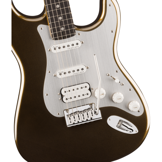 Fender 0119151790 American Ultra II Stratocaster® HSS, Ebony Fingerboard, Texas Tea Fender 0119151790 American Ultra II Stratocaster® HSS, Ebony Fingerboard, Texas Tea
