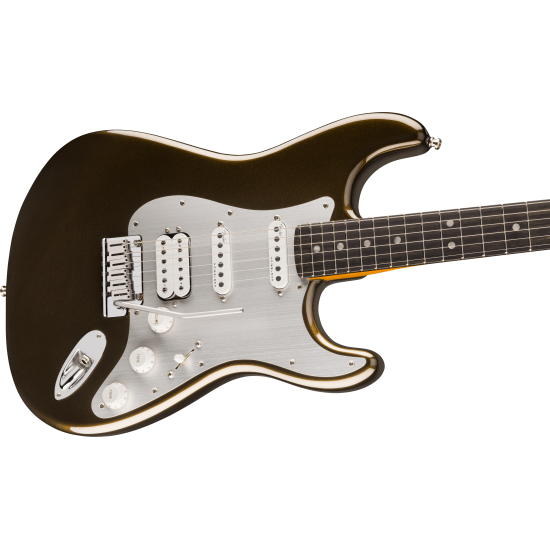 Fender 0119151790 American Ultra II Stratocaster® HSS, Ebony Fingerboard, Texas Tea Fender 0119151790 American Ultra II Stratocaster® HSS, Ebony Fingerboard, Texas Tea