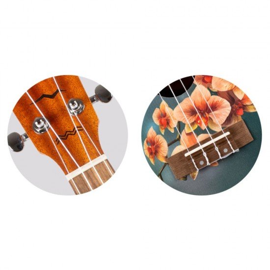 Flight AUC-33 Orchid Concert Ukulele Flight AUC-33 Orchid Concert Ukulele