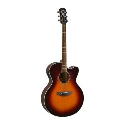 Yamaha CPX600 Medium Jumbo Cutaway Acoustic-electric Guitar - Old Violin Sunburst
