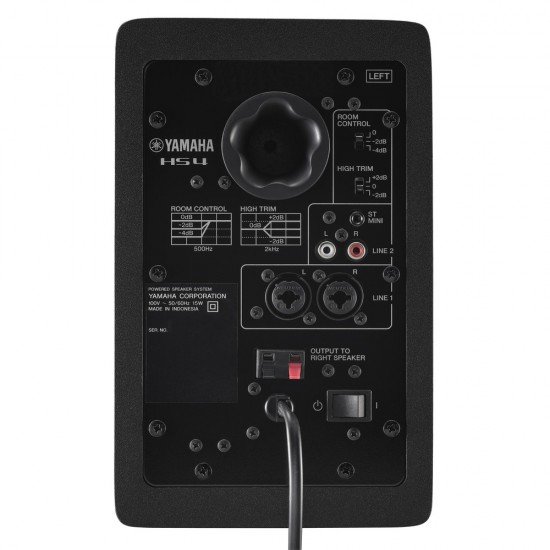 Yamaha HS4B Powered Studio Monitor - Black Yamaha HS4B Powered Studio Monitor - Black