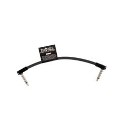 Ernie Ball P06439 Flex Patch Cable 6in - Black - Single