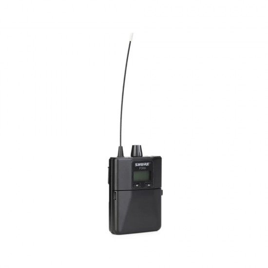 Shure P3RA Wireless Bodypack Receiver For Psm300 Personal Monitor System - K3E Shure P3RA Wireless Bodypack Receiver For Psm300 Personal Monitor System - K3E