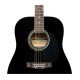 Stagg 3/4 Black Dreadnought Acoustic Guitar with Basswood Top Stagg 3/4 Black Dreadnought Acoustic Guitar with Basswood Top