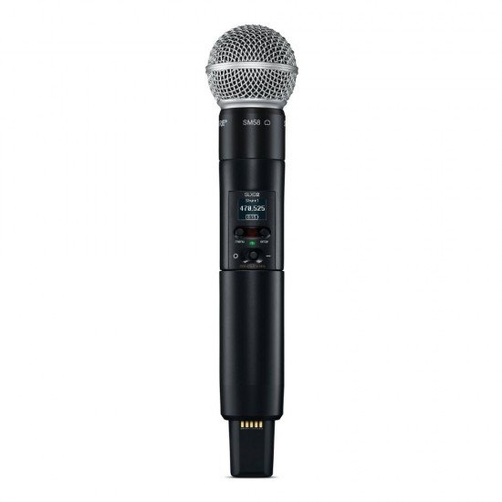 Shure SLXD2/SM58 Wireless Handheld Microphone Transmitter Shure SLXD2/SM58 Wireless Handheld Microphone Transmitter