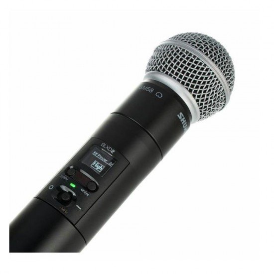 Shure SLXD2/SM58 Wireless Handheld Microphone Transmitter Shure SLXD2/SM58 Wireless Handheld Microphone Transmitter