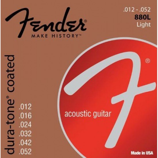 Fender 80/20 Coated Acoustic Guitar Strings
