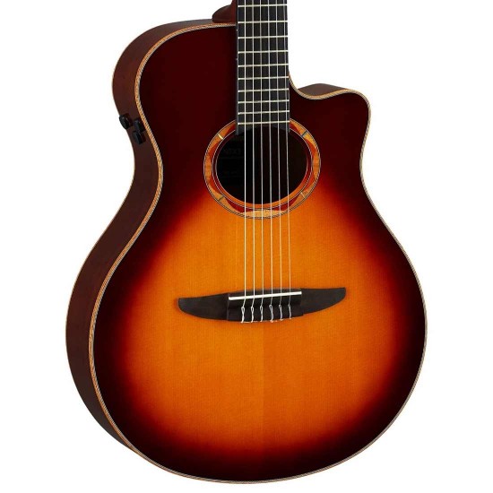 Yamaha NTX3 Acoustic-Electric Nylon-String Guitar - Brown SunBurst