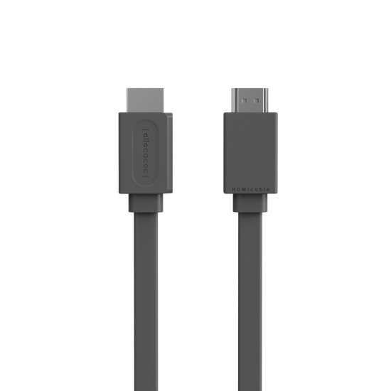 Allocacoc 10577GY HDMI3M Flat Type HDMI Cable, 3.0m, Gray Allocacoc 10577GY HDMI3M Flat Type HDMI Cable, 3.0m, Gray