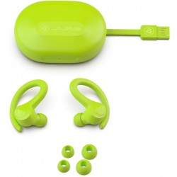JLab Go Air Sport True Wireless Bluetooth Headphones- Neon Yellow
