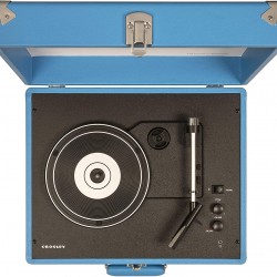 Crosley CR6253A-BE Anthology Vintage 3-Speed Bluetooth Suitcase Turntable, The Beatles