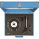 Crosley CR6253A-BE Anthology Vintage 3-Speed Bluetooth Suitcase Turntable, The Beatles