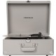 Crosley CR6253A-GY Anthology Vintage 3-Speed Bluetooth Suitcase Turntable, Gray