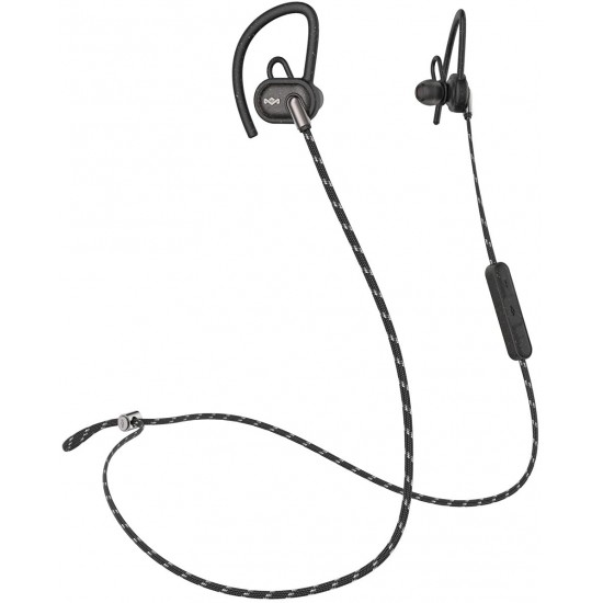 House of Marley EM-FE063-BK Uprise Active Wireless In Ear - Black Earphones House of Marley EM-FE063-BK Uprise Active Wireless In Ear - Black Earphones
