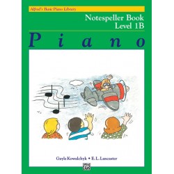 Alfred's Basic Piano Library: Notespeller Book 1B