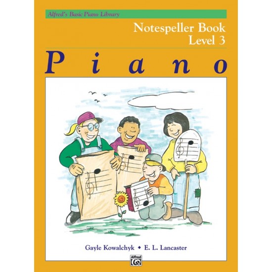 Alfred's Basic Piano Library: Notespeller Book 3