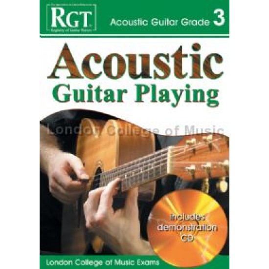 RGT Acoustic Guitar Playing Grade 3