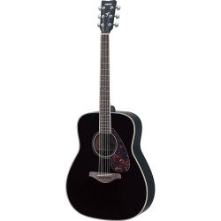 Yamaha FG720S Solid Top Acoustic Guitar Black