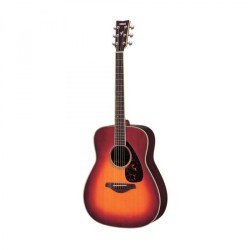 YAMAHA FG740SFMVCS FOLK GUITAR Vintage Cherry Sunburst