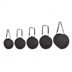 GEWA Gig Bag Set for Drum Sets Premium 22 x18, 10 x 9, 12 x 10, 14 x14, 14 x 6,5"