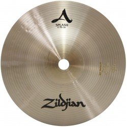 Zildjian A0206 6" A Series Splash Drumset Cymbal with High Pitch & Bright Sound