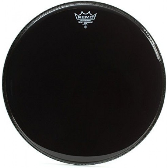 Remo ES102000  20" Ambassador Ebony Bass Drum Head