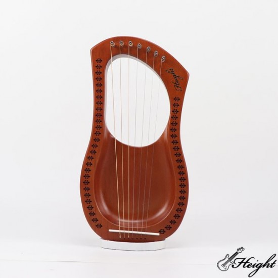 Height LY01 Lyre Harp 7 String Musical Instrument Harp