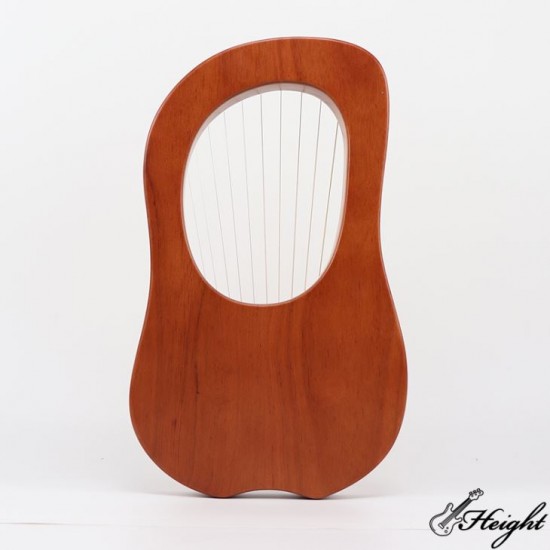 Height LY03 16 Inch Lyre Harp 10 Metal String