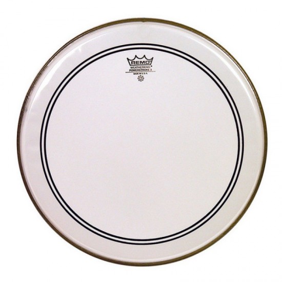 Remo Bass, POWERSTROKE® 3, Clear, 18" Diameter