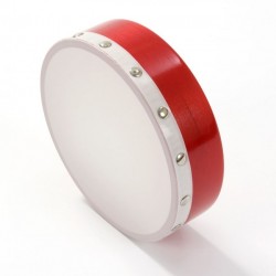 Percussion Plus Tambour 6" Red with Goatskin