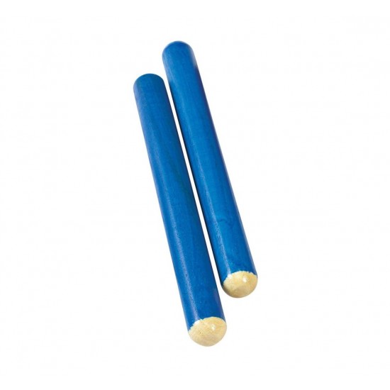 Percussion Plus PP203 Claves Pair Blue