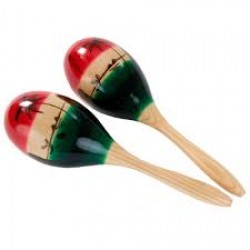 Percussion Plus Maracas Tricolor Medium