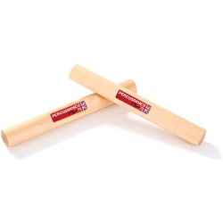 Percussion Plus PP230 Essentials Wooden Claves Pair 