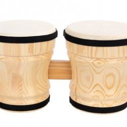 Percussion Plus BONGOS NATURAL PAIR 5.5" & 6.5"