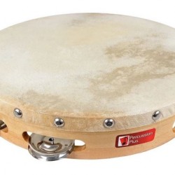 Percussion Plus PP873 wood shell tambourine