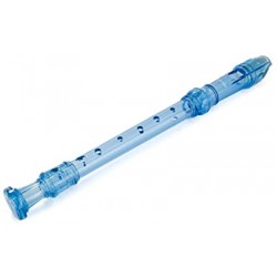 Percussion Plus PP911Descant Recorder Blue Transparent