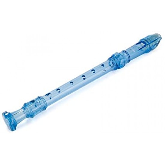 Percussion Plus PP911Descant Recorder Blue Transparent